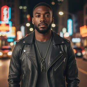 Grim Reaper Skull Pendant Necklace, Silver‑Tone Gothic Biker – NWOT